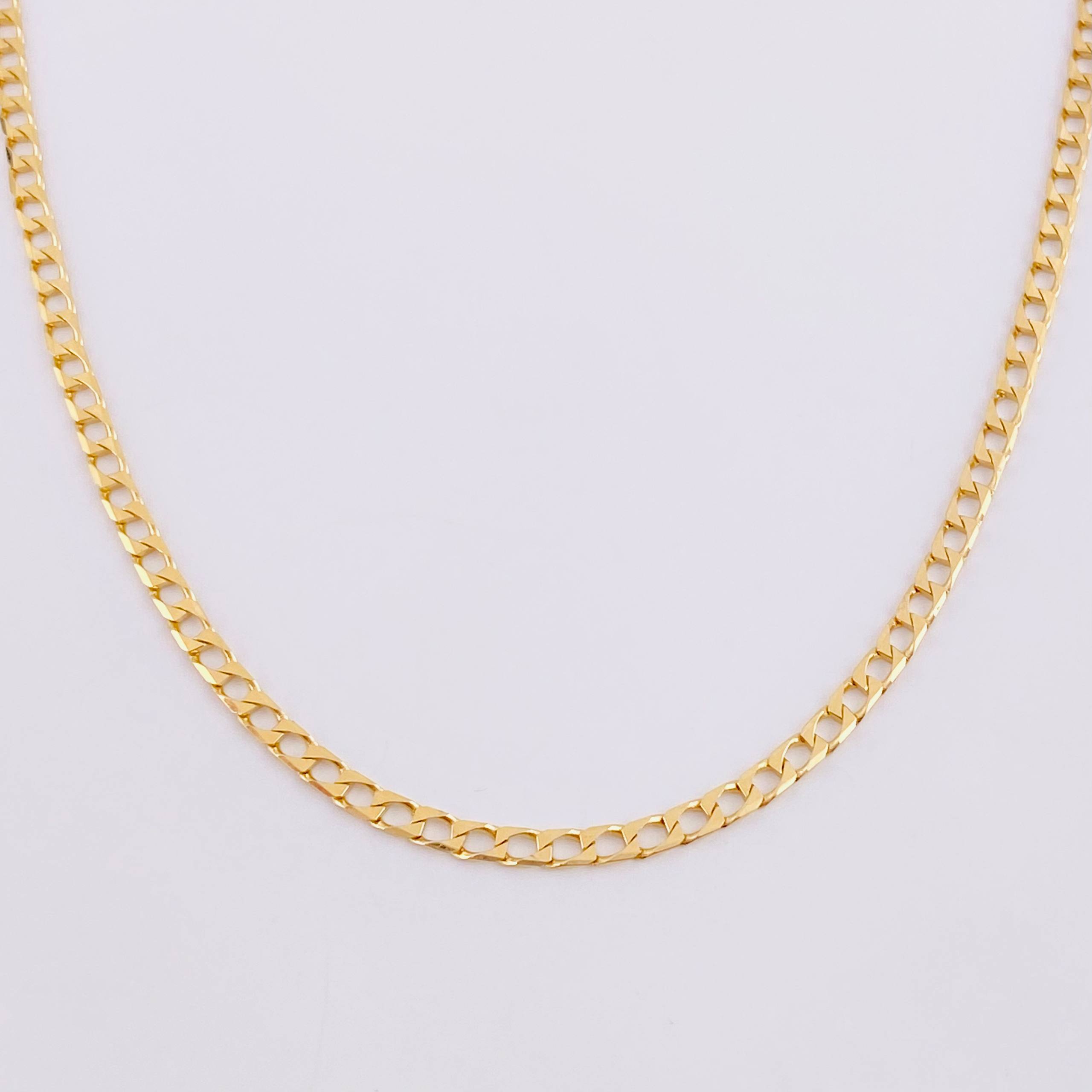 Cadena Panzer 14.2g / 70cm / 3.05mm Oro Amarillo 18K