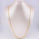 Cadena Panzer 14.2g / 70cm / 3.05mm Oro Amarillo 18K