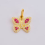 Dije Mariposa 1.45 g / 1.7 cm Oro Amarillo 18K