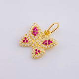 Dije Mariposa 1.45 g / 1.7 cm Oro Amarillo 18K