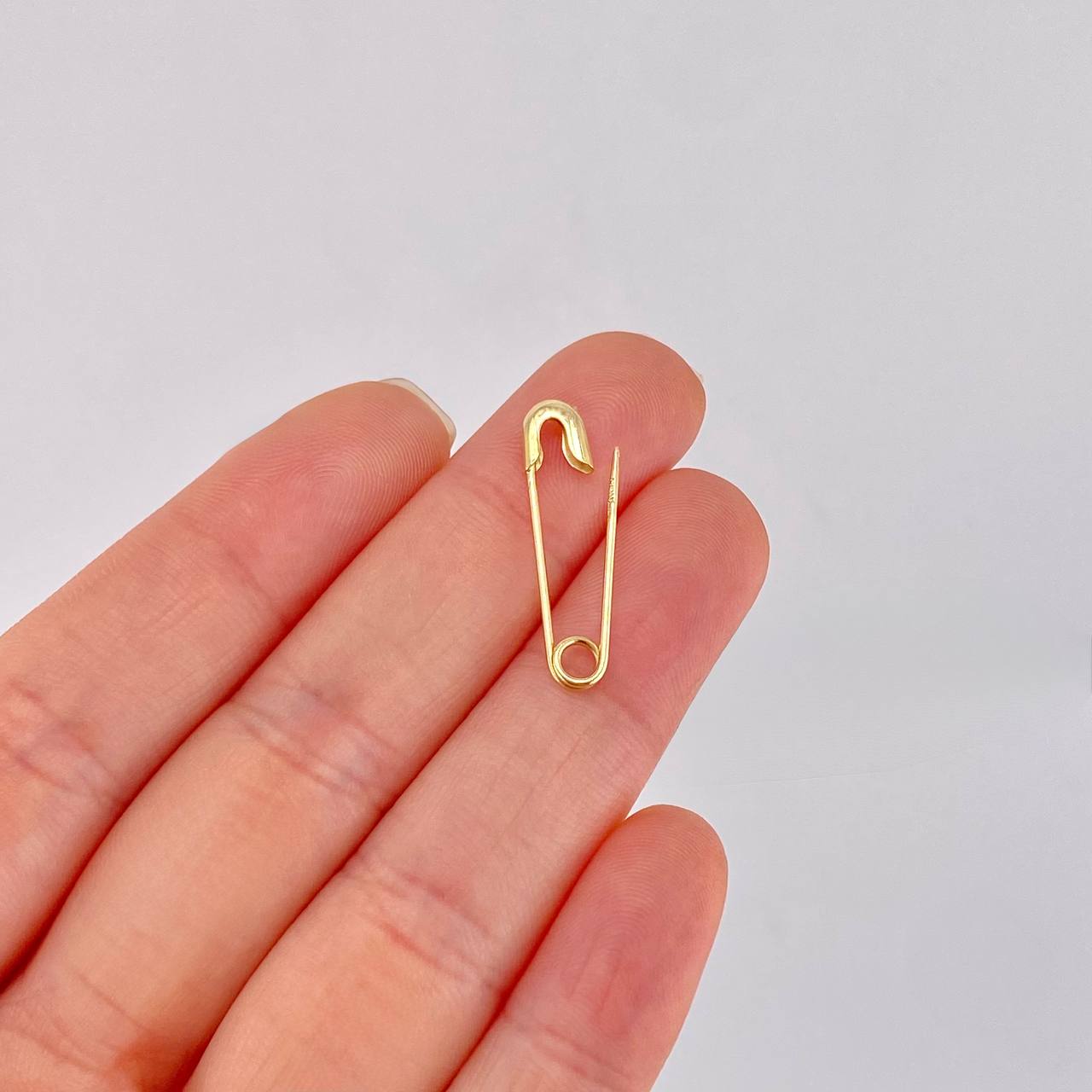 Herraje Gancho Nodriza 0.6g / 2.4cm Oro Amarillo 18K