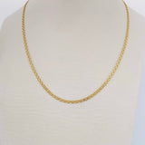 Cadena China 2.6gr / 60.3cm / Oro Amarillo +1 18K &