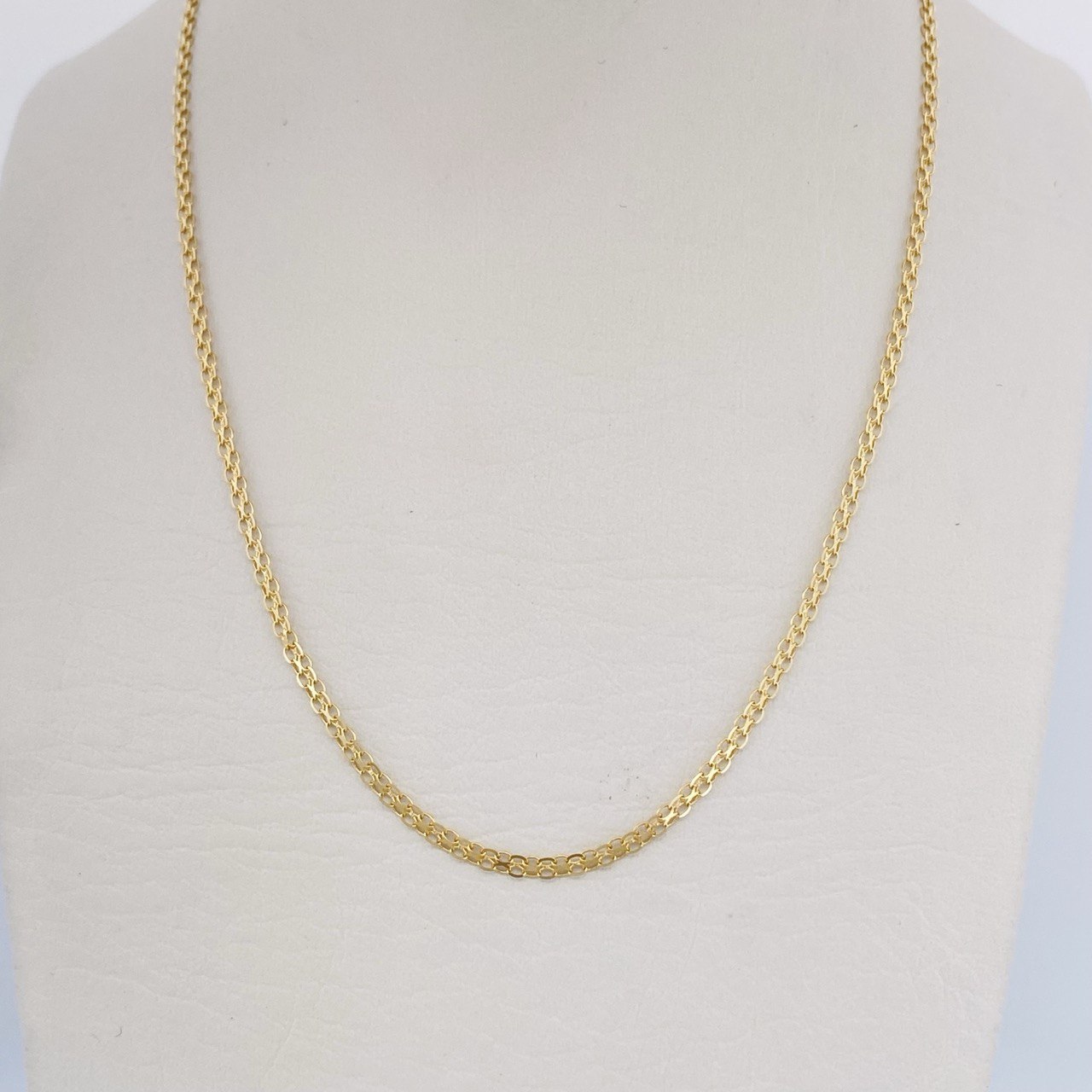 Cadena China 2.2gr / 50.5cm / Oro Amarillo +1 18K &