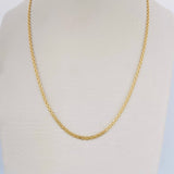 Cadena China 2.2gr / 50.5cm / Oro Amarillo +1 18K &