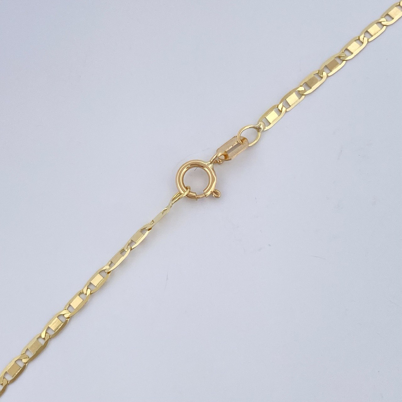 Cadena Escalera Plana 3.15gr / 60.5cm / Oro Amarillo +3 18K &