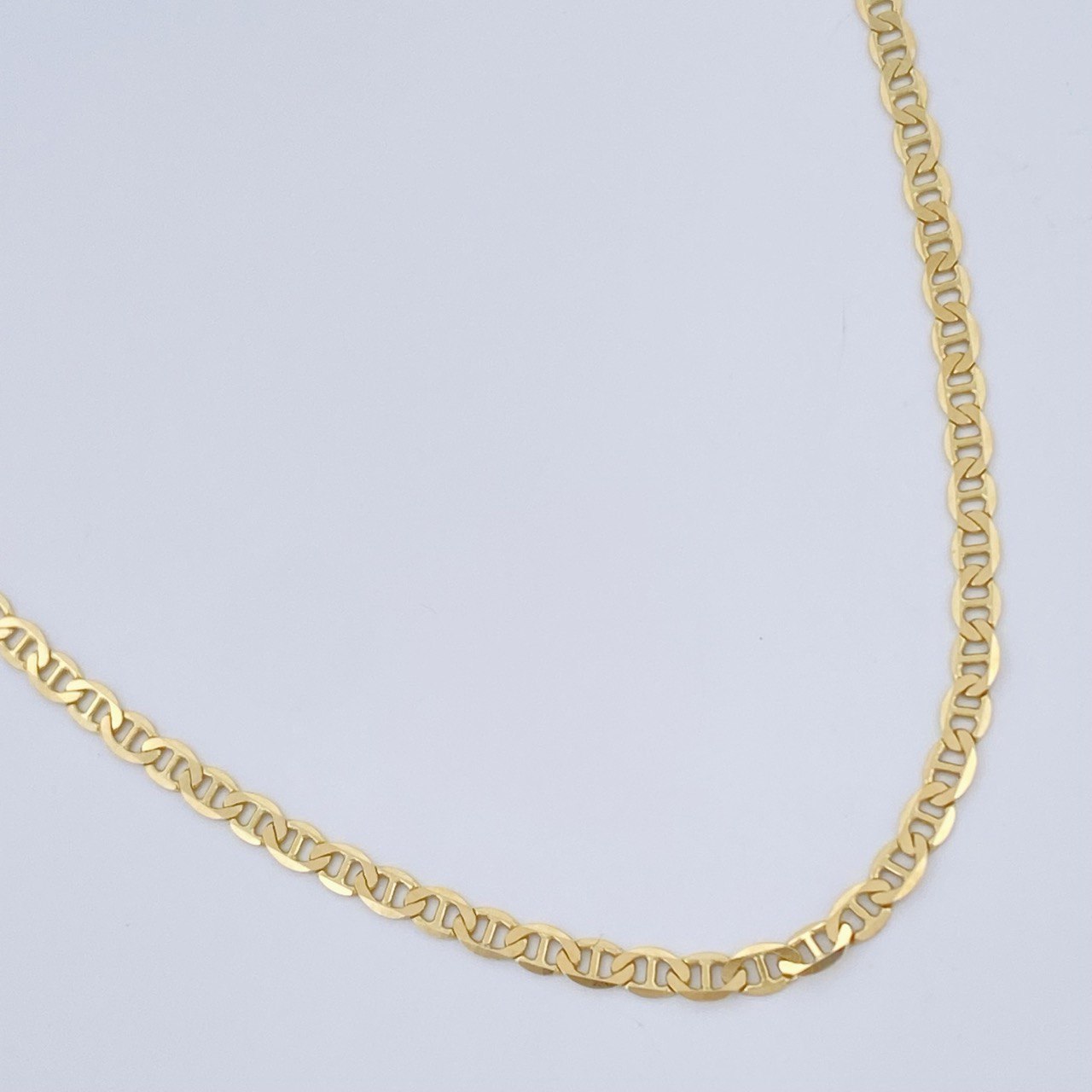 Cadena Escalera 4.3gr / 60.2cm / Oro Amarillo +3 18K &