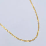 Cadena Escalera Plana 3.75gr / 60cm / Oro Amarillo +3 18K &