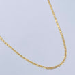Cadena Escalera Plana 3.9gr / 60cm / Oro Amarillo +3 18K &