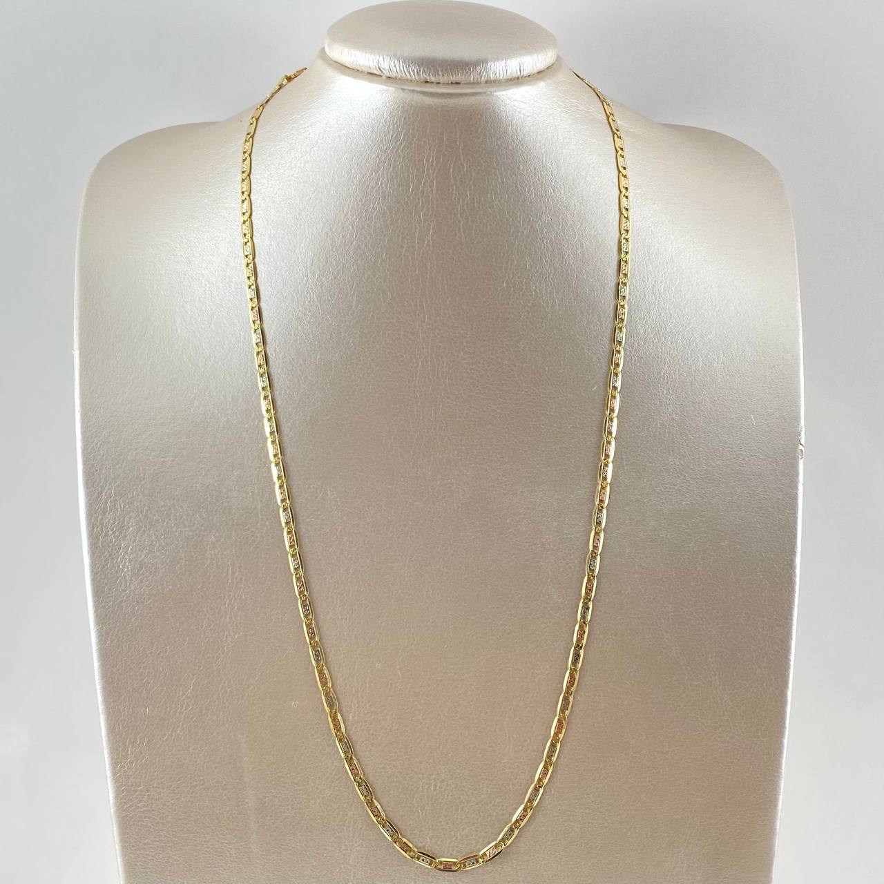 Cadena Plana 6.3gr / 60cm- +3 Oro 18K