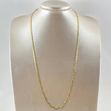 Cadena Plana 6.3gr / 60cm- +3 Oro 18K