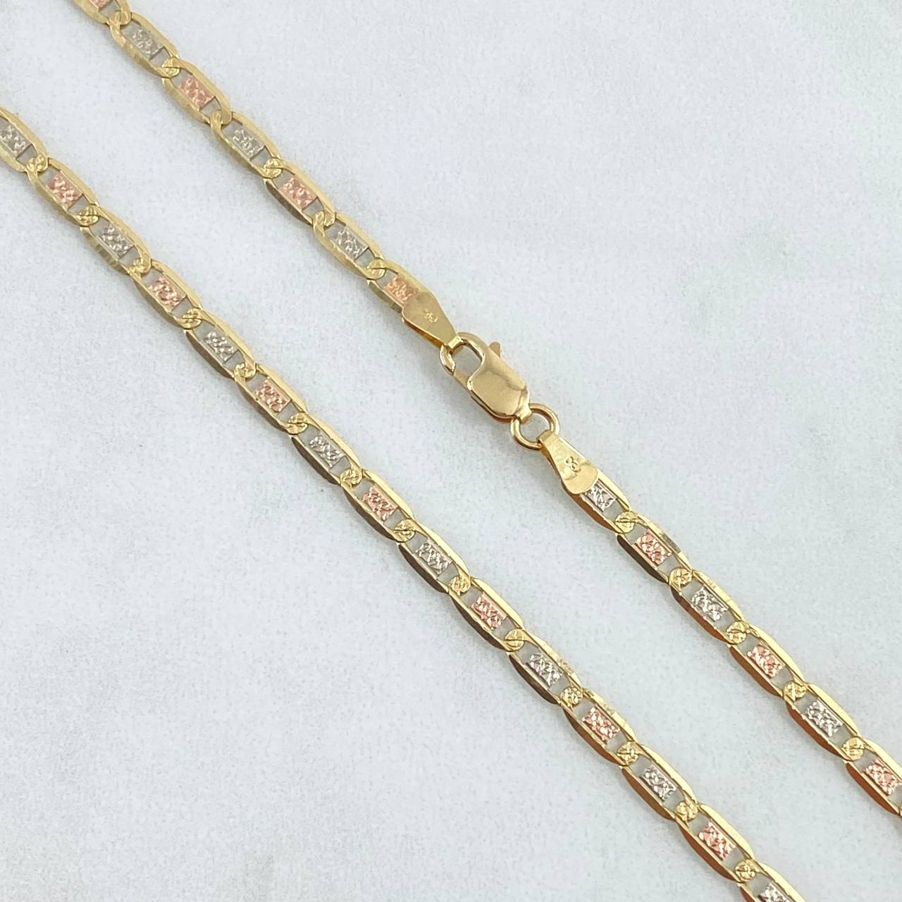 Cadena Plana 6.3gr / 60cm- +3 Oro 18K