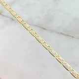 Cadena Plana 6.3gr / 60cm- +3 Oro 18K