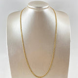 Cadena Cubana 5.6gr / 60cm / 3.7mm Oro Amarillo +0 18K