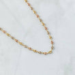 Cadena GC 7.15gr / 60cm / 3.1mm Diamantada Tres Oros 18K