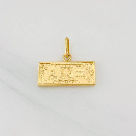 Dije One Dólar 0.7g / 1.5cm Oro Amarillo 18K