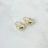 Candongas Ash Corazones 0.55gr / 1.4cm / Lisas Oro Amarillo 18K ©