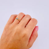 Anillo Nudo De Vida 1.35gr / T6 / Oro Amarillo 18K *