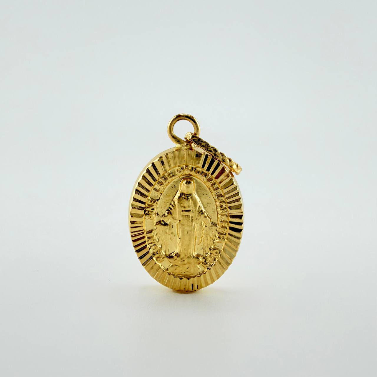 Dije Virgen Milagrosa 1.1gr / 2.5cm / Oro Amarillo 18K