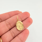 Dije Virgen Milagrosa 1.1gr / 2.5cm / Oro Amarillo 18K