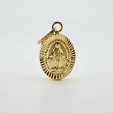 Dije Virgen Milagrosa 0.85gr / 2.2cm / Oro Amarillo 18K
