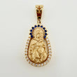 Dije Virgen Del Carmen 2.5gr / 2.5cm / Oro Amarillo 18K