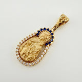 Dije Virgen Del Carmen 2.5gr / 2.5cm / Oro Amarillo 18K