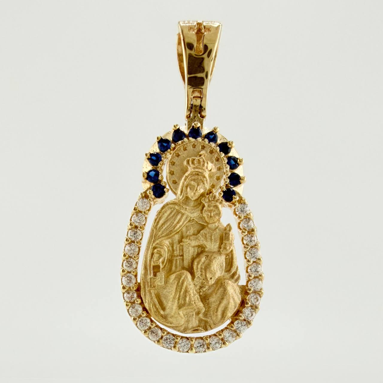 Dije Virgen Del Carmen 2.5gr / 2.5cm / Oro Amarillo 18K