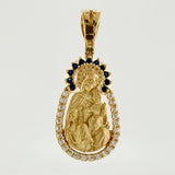 Dije Virgen Del Carmen 2.5gr / 2.5cm / Oro Amarillo 18K