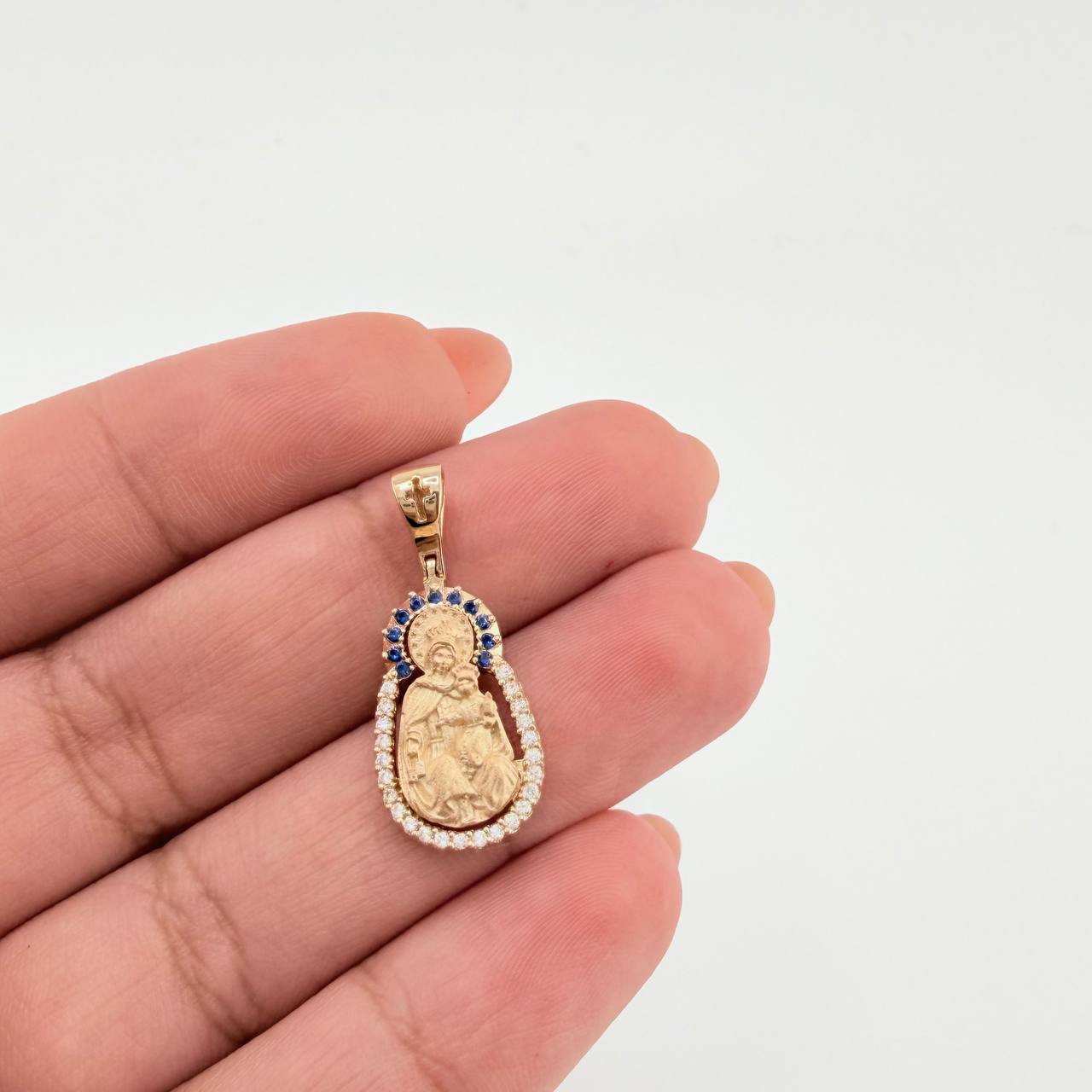 Dije Virgen Del Carmen 2.5gr / 2.5cm / Oro Amarillo 18K