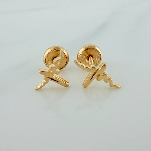 Topos Línea de la Vida 0.7gr / 9.9mm Oro Amarillo 18K %