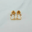 Topos Silueta Oso Ts 0.7gr / 5mm Oro Amarillo 18K %