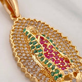 Dije Virgen Guadalupe 5.95gr / 4cm / Oro Amarillo 18K &