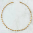 Tobillera GC 2.8gr / 27cm / 3.3mm Lisa Oro Amarillo 18K