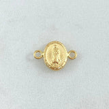Herraje Virgen Guadalupe 0.5gr / 1.5cm / Oro 18K