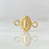 Herraje Virgen De Guadalupe 0.3gr / 1.3cm / Oro Amarillo 18K ©