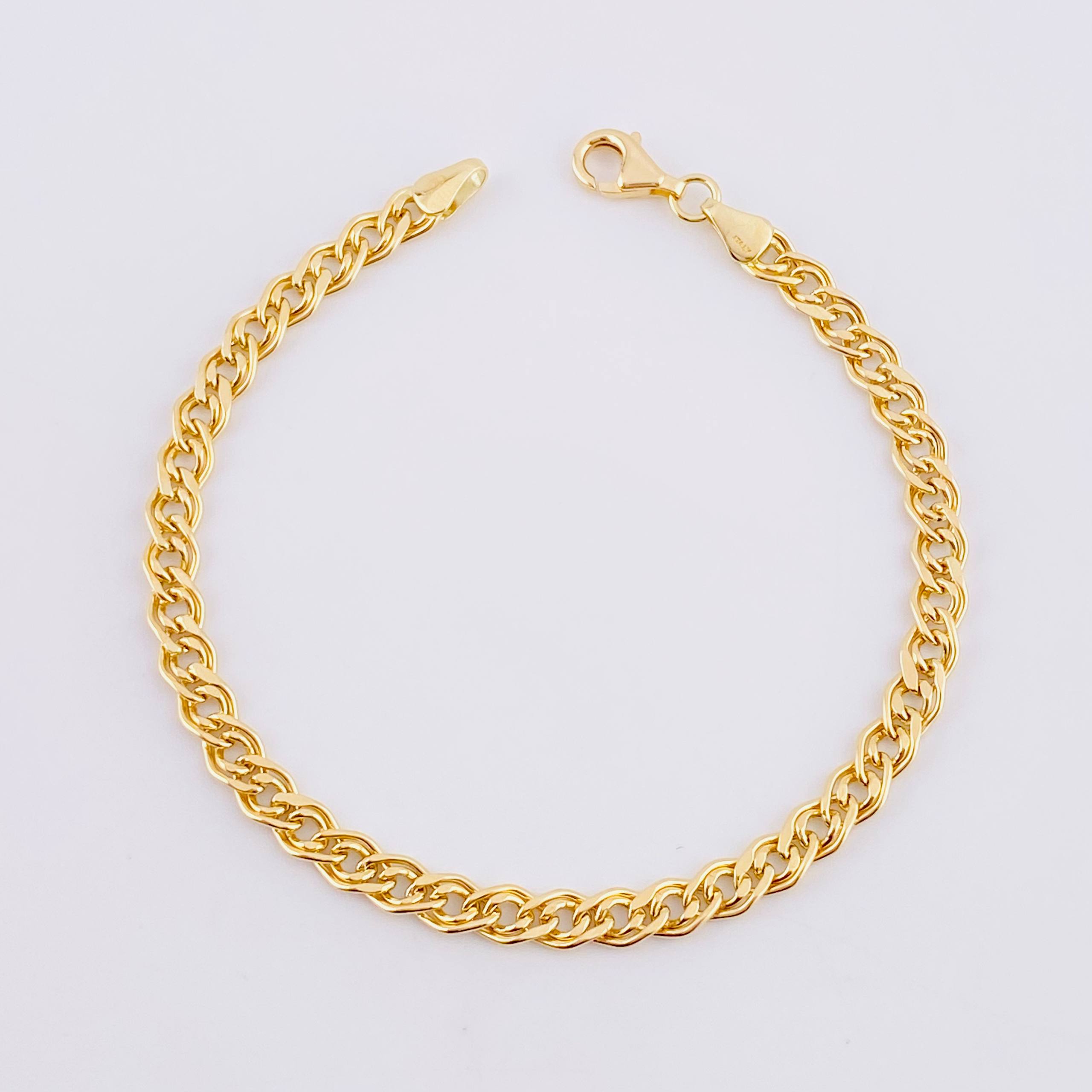 Pulso Garibaldi 5.1g / 20.5cm / 5.1mm Oro Amarillo 18K