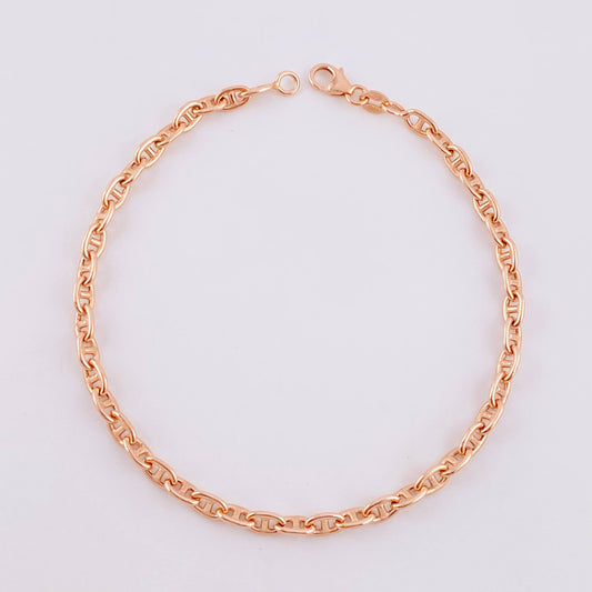 Pulso Marinera 5.35g / 21.7cm / 3.95mm Oro Rosa 18K