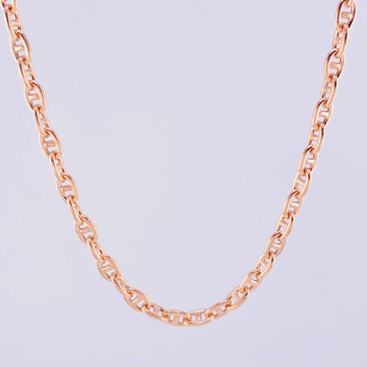 Cadena Marinera 14.5g / 60cm / 3.95mm Oro Rosa 18K