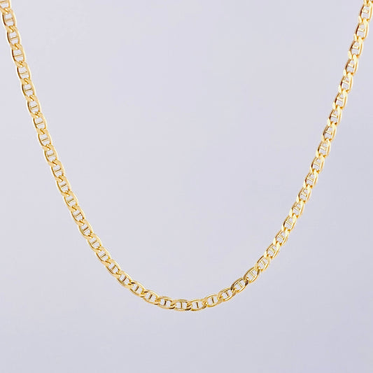 Cadena Escalera 4.25g / 60cm / 2.2mm Oro Amarillo 18K