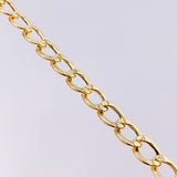 Pulso Cubana 3.7g / 18.5cm / 5.75mm Oro Amarillo 18K