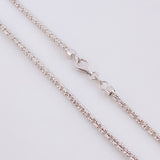 Cadena Ice 13.5g / 70cm / 2.4mm Oro Blanco 18K