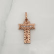 Dije Cruz Señor De Los Milagros 2gr / 2.8cm / Oro Rosa 18K %