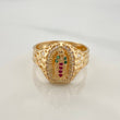 Anillo Virgen Guadalupe 3.45gr / T6 3/4 / Oro Amarillo 18K %
