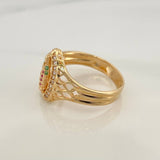 Anillo Virgen Guadalupe 3.8gr / T7 1/4 / Oro Amarillo 18K %