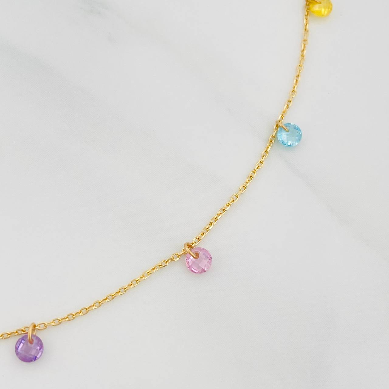Pulso Modulable Aro Seguido 1.2 g / 19.5 cm - 17 cm / 1 mm Oro Amarillo 18K