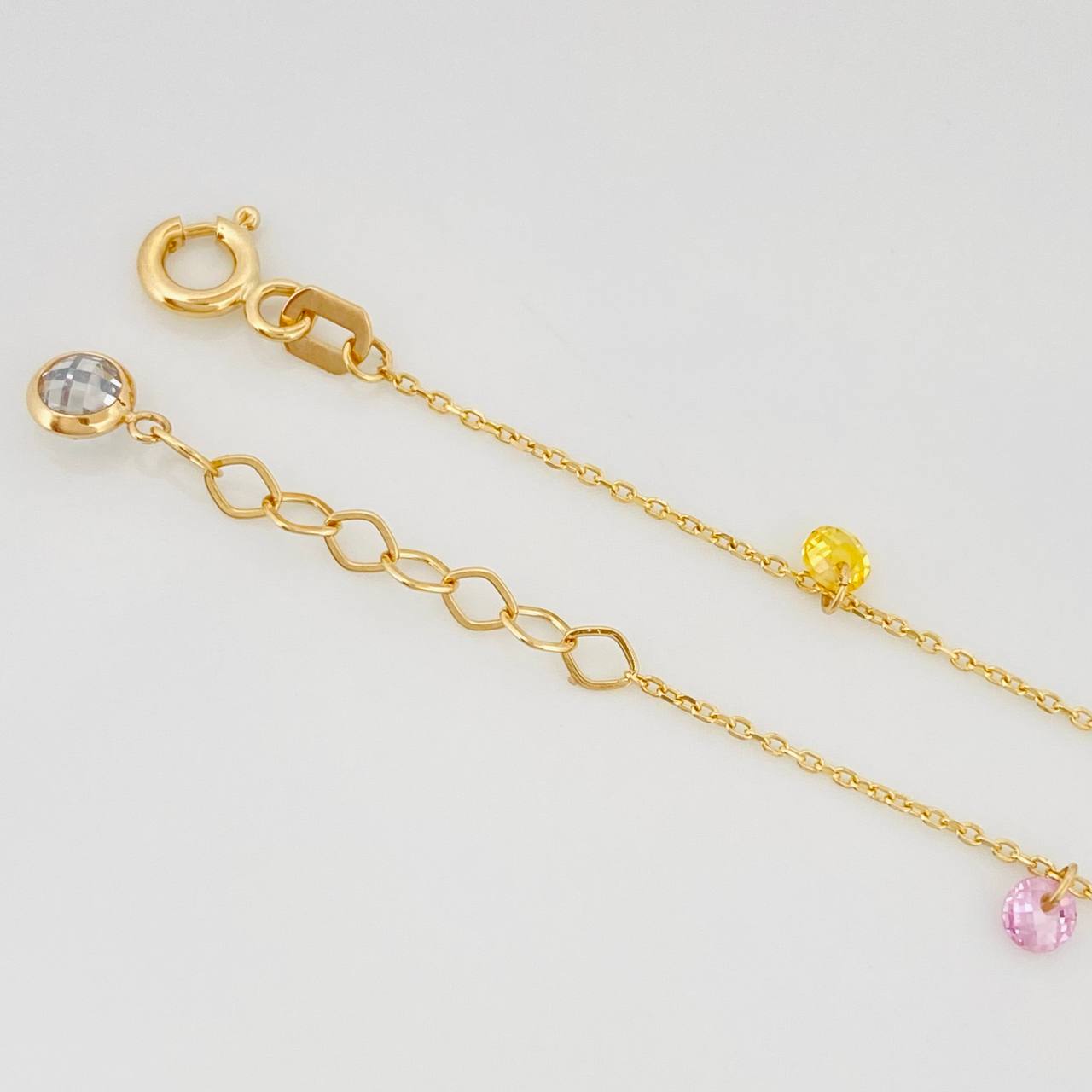 Pulso Modulable Aro Seguido 1.25 g / 19.5 cm - 17 cm / 0.55 mm Oro Amarillo 18K