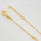 Pulso Modulable Aro Seguido Dije Corazon 1.35 g / 17 cm - 16 cm / 1 mm Oro Amarillo 18K