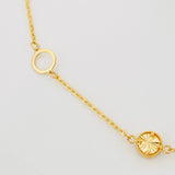 Pulso Modulable Aro Seguido 1.75 g / 19.5 cm - 17 cm / 0.63 mm Oro Amarillo 18K