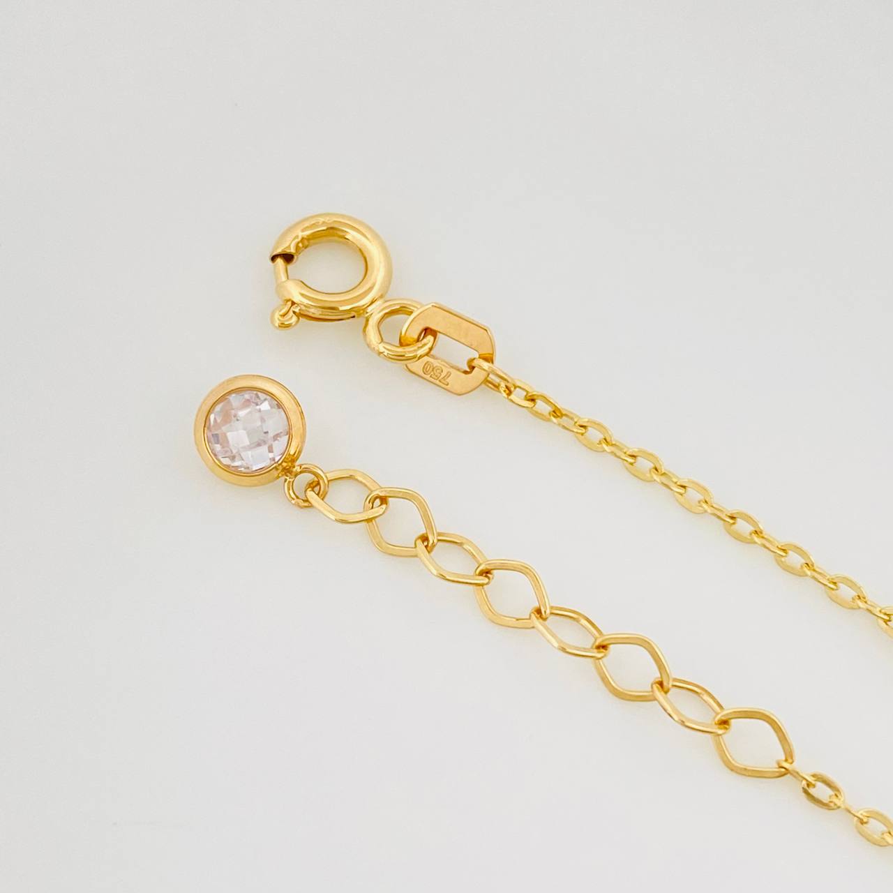Pulso Modulable Aro Seguido 1.75 g / 19.5 cm - 17 cm / 0.63 mm Oro Amarillo 18K
