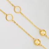 Pulso Modulable Aro Seguido 1.75 g / 19.5 cm - 17 cm / 0.63 mm Oro Amarillo 18K